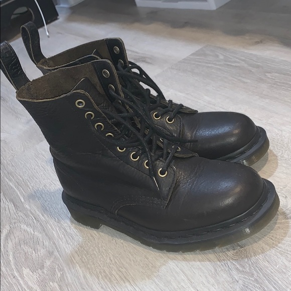 Dr. Martens- Dark brown leather - Picture 1 of 5